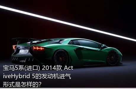 宝马5系(进口) 2014款 ActiveHybrid 5的发动机进气形式是怎样的？