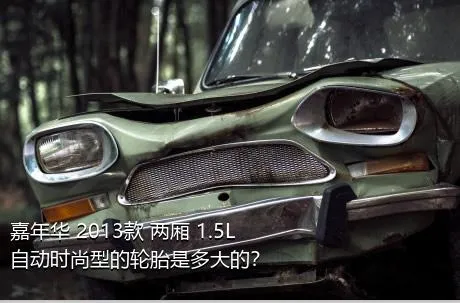 嘉年华 2013款 两厢 1.5L 自动时尚型的轮胎是多大的？