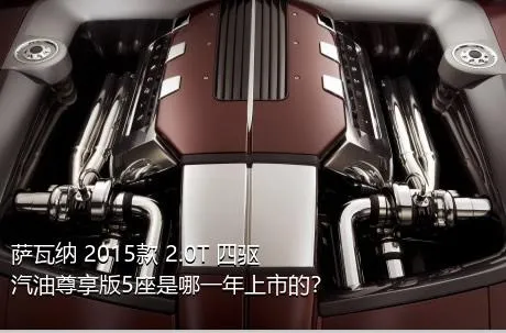 萨瓦纳 2015款 2.0T 四驱汽油尊享版5座是哪一年上市的？