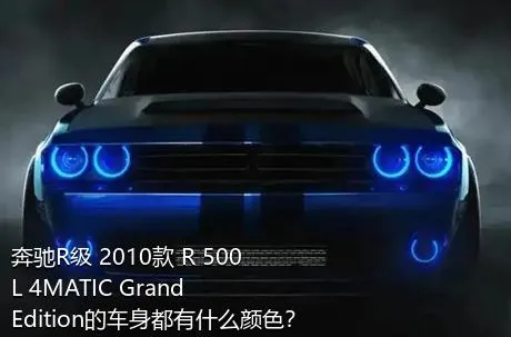 奔驰R级 2010款 R 500 L 4MATIC Grand Edition的车身都有什么颜色？