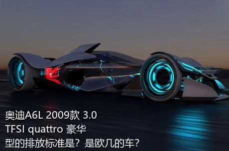 奥迪A6L 2009款 3.0 TFSI quattro 豪华型的排放标准是？是欧几的车？