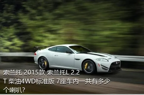 索兰托 2015款 索兰托L 2.2T 柴油4WD标准版 7座车内一共有多少个喇叭？