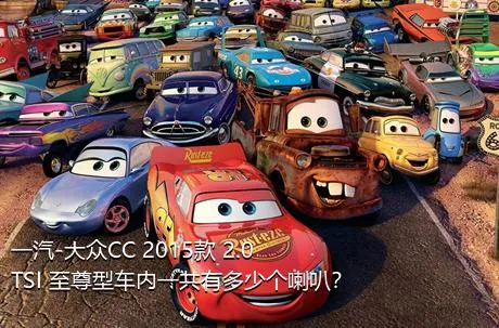一汽-大众CC 2015款 2.0TSI 至尊型车内一共有多少个喇叭？