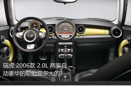 瑞虎 2006款 2.0L 两驱自动豪华的轮胎是多大的？