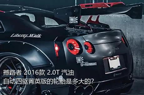 撼路者 2016款 2.0T 汽油自动四驱菁英版的轮胎是多大的？