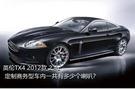 英伦TX4 2012款 2.4L 定制商务型车内一共有多少个喇叭？