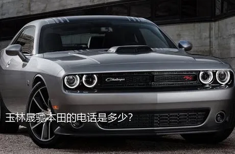 玉林晟驰本田的电话是多少？