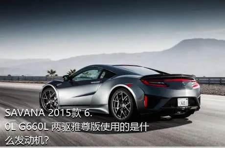 SAVANA 2015款 6.0L G660L 两驱雅尊版使用的是什么发动机？