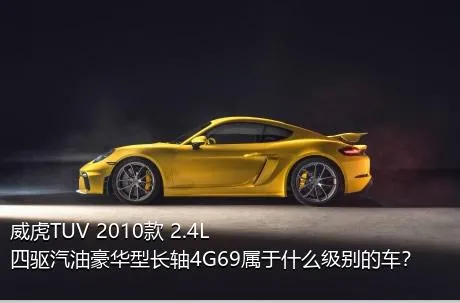 威虎TUV 2010款 2.4L四驱汽油豪华型长轴4G69属于什么级别的车？
