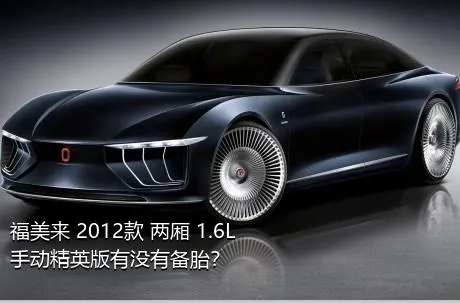 福美来 2012款 两厢 1.6L 手动精英版有没有备胎？