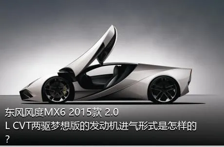 东风风度MX6 2015款 2.0L CVT两驱梦想版的发动机进气形式是怎样的？