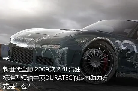 新世代全顺 2009款 2.3L汽油标准型短轴中顶DURATEC的转向助力方式是什么？