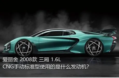 爱丽舍 2008款 三厢 1.6L CNG手动标准型使用的是什么发动机？