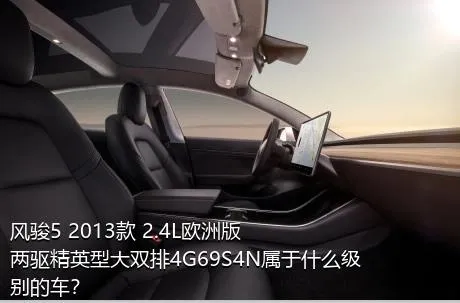 风骏5 2013款 2.4L欧洲版 两驱精英型大双排4G69S4N属于什么级别的车？