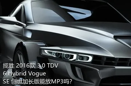 揽胜 2016款 3.0 TDV6 Hybrid Vogue SE 创世加长版能放MP3吗？