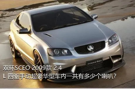 双环SCEO 2009款 2.4L 四驱手动超豪华型车内一共有多少个喇叭？