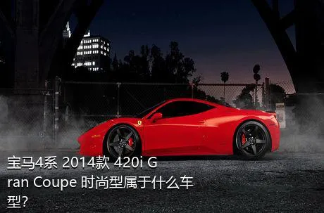 宝马4系 2014款 420i Gran Coupe 时尚型属于什么车型？