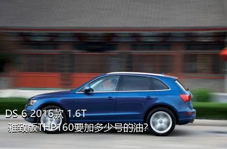 DS 6 2016款 1.6T 雅致版THP160要加多少号的油？