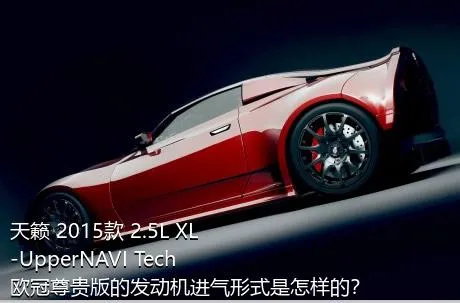 天籁 2015款 2.5L XL-UpperNAVI Tech欧冠尊贵版的发动机进气形式是怎样的？