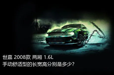 世嘉 2008款 两厢 1.6L 手动舒适型的长宽高分别是多少？