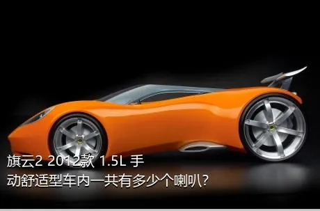 旗云2 2012款 1.5L 手动舒适型车内一共有多少个喇叭？