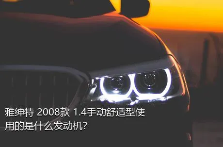 雅绅特 2008款 1.4手动舒适型使用的是什么发动机？