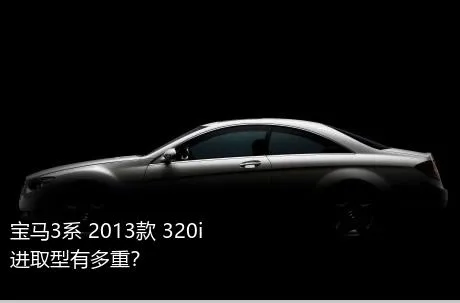 宝马3系 2013款 320i 进取型有多重？