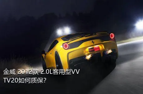 金威 2012款 2.0L客用型VVTV20如何质保？