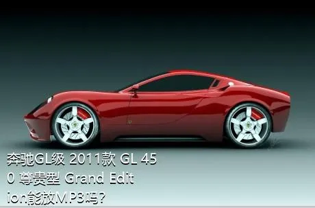 奔驰GL级 2011款 GL 450 尊贵型 Grand Edition能放MP3吗？