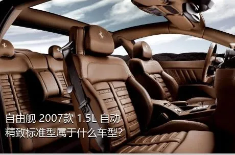 自由舰 2007款 1.5L 自动精致标准型属于什么车型？
