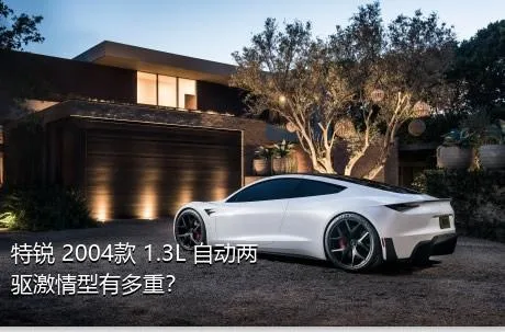 特锐 2004款 1.3L 自动两驱激情型有多重？