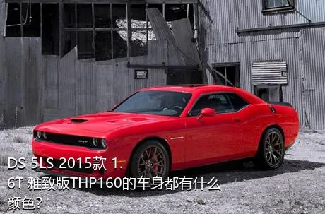 DS 5LS 2015款 1.6T 雅致版THP160的车身都有什么颜色？
