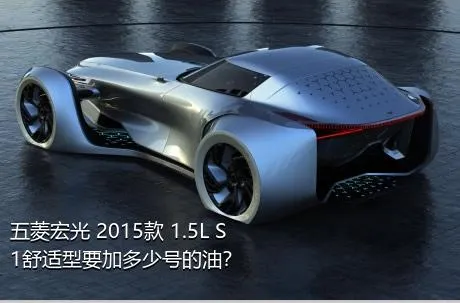 五菱宏光 2015款 1.5L S1舒适型要加多少号的油？
