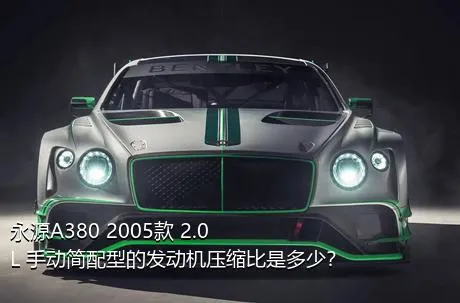 永源A380 2005款 2.0L 手动简配型的发动机压缩比是多少？