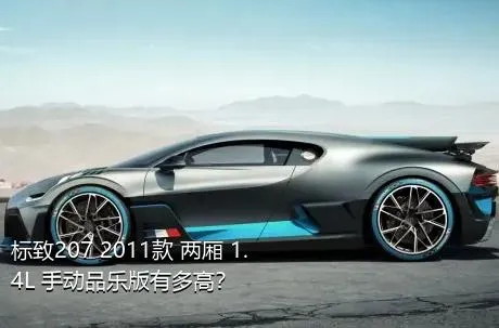 标致207 2011款 两厢 1.4L 手动品乐版有多高？