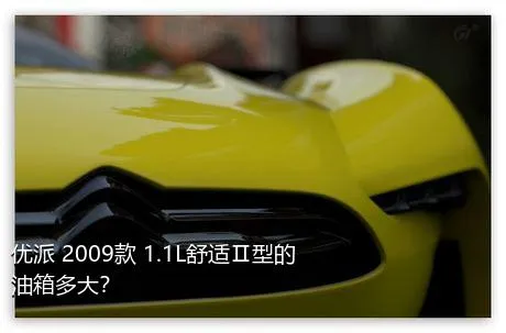 优派 2009款 1.1L舒适Ⅱ型的油箱多大？