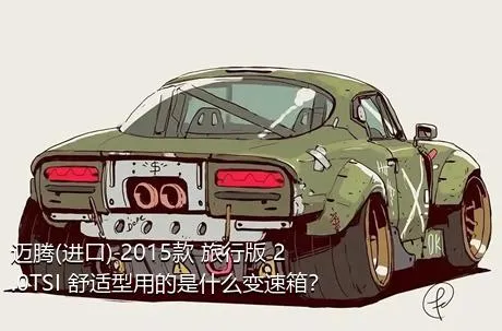 迈腾(进口) 2015款 旅行版 2.0TSI 舒适型用的是什么变速箱？