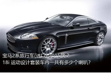 宝马2系旅行车(进口) 2015款 218i 运动设计套装车内一共有多少个喇叭？
