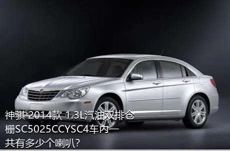 神骐 2014款 1.3L汽油双排仓栅SC5025CCYSC4车内一共有多少个喇叭？