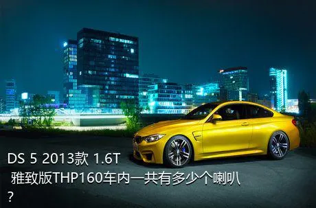 DS 5 2013款 1.6T 雅致版THP160车内一共有多少个喇叭？