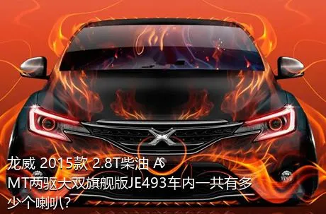 龙威 2015款 2.8T柴油 AMT两驱大双旗舰版JE493车内一共有多少个喇叭？