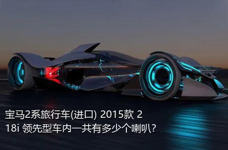 宝马2系旅行车(进口) 2015款 218i 领先型车内一共有多少个喇叭？