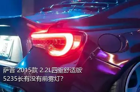 萨普 2015款 2.2L四驱舒适版5235长有没有前雾灯？