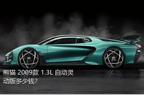 熊猫 2009款 1.3L 自动灵动版多少钱？