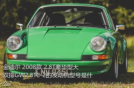 金迪尔 2008款 2.8T豪华型大双排GW2.8TC-2的发动机型号是什么？