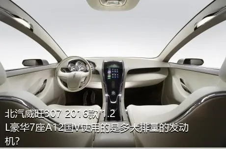 北汽威旺307 2016款 1.2L豪华7座A12国V使用的是多大排量的发动机？