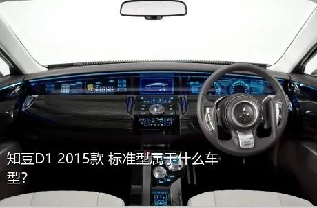 知豆D1 2015款 标准型属于什么车型？