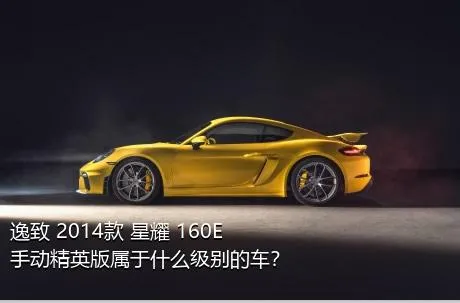 逸致 2014款 星耀 160E 手动精英版属于什么级别的车？