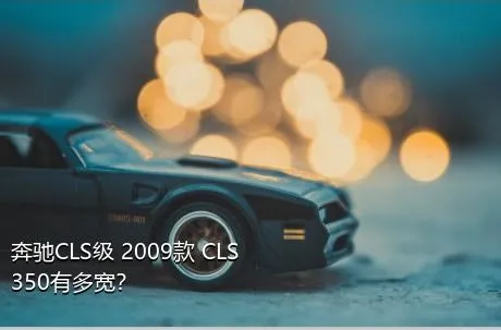 奔驰CLS级 2009款 CLS 350有多宽？