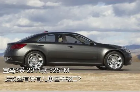 宝马3系 2011款 325i M 运动型有没有儿童座椅接口？